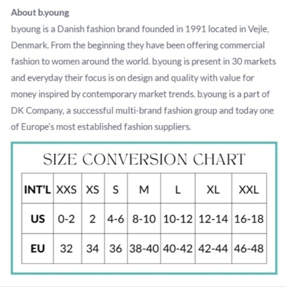 🍁B.Young Crepe Pajama Shirt Floral Print Buttoned Collared PJs Sleep Top - Picture 12 of 12